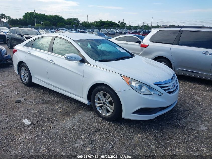 2014 HYUNDAI SONATA GLS - 5NPEB4ACXEH919059