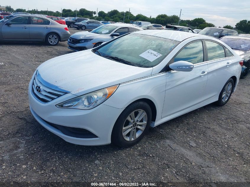 2014 HYUNDAI SONATA GLS - 5NPEB4ACXEH919059