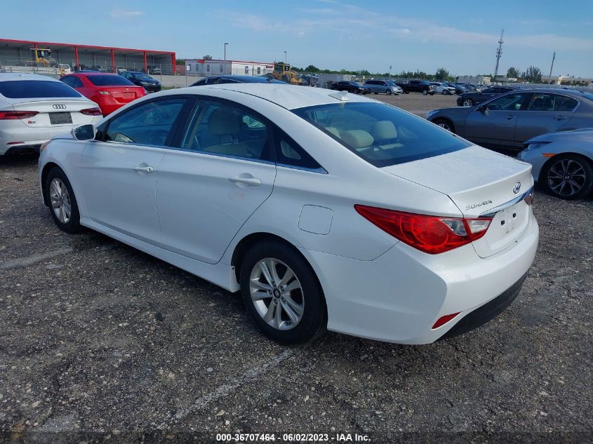 2014 HYUNDAI SONATA GLS - 5NPEB4ACXEH919059