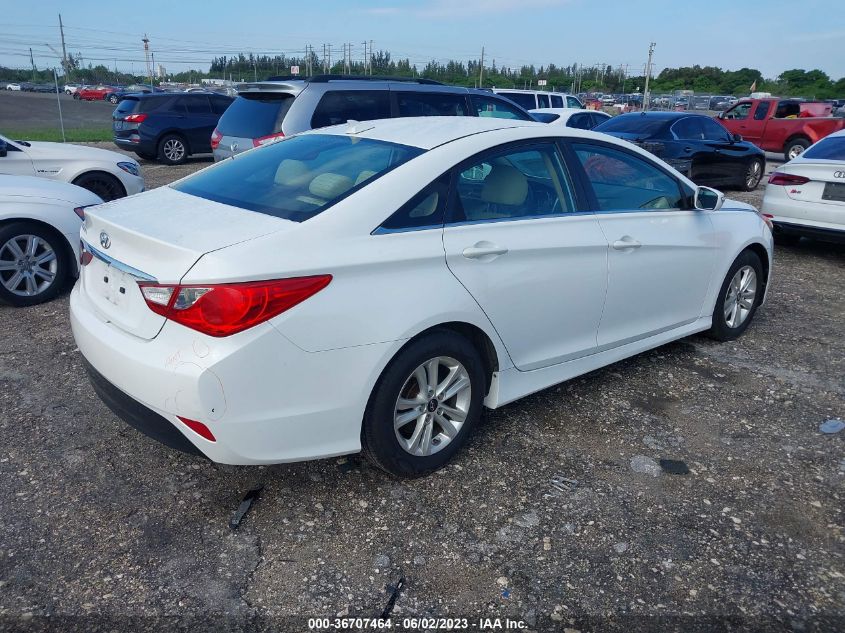 2014 HYUNDAI SONATA GLS - 5NPEB4ACXEH919059