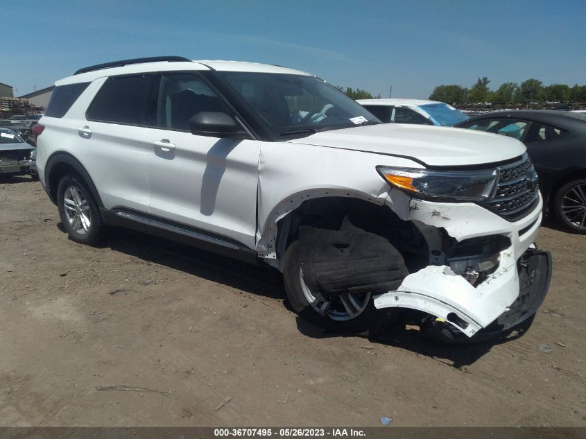 2022 FORD EXPLORER XLT - 1FMSK8DH5NGC35750