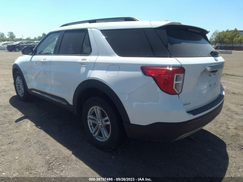 2022 FORD EXPLORER XLT - 1FMSK8DH5NGC35750