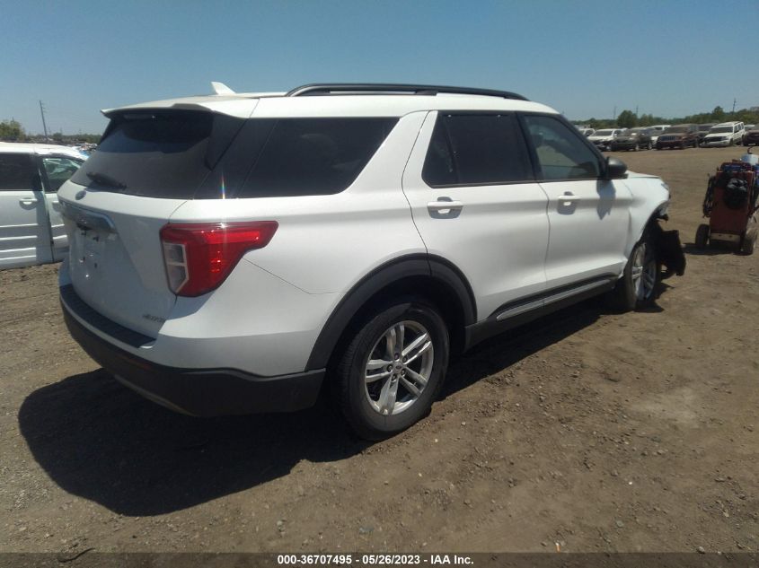 2022 FORD EXPLORER XLT - 1FMSK8DH5NGC35750