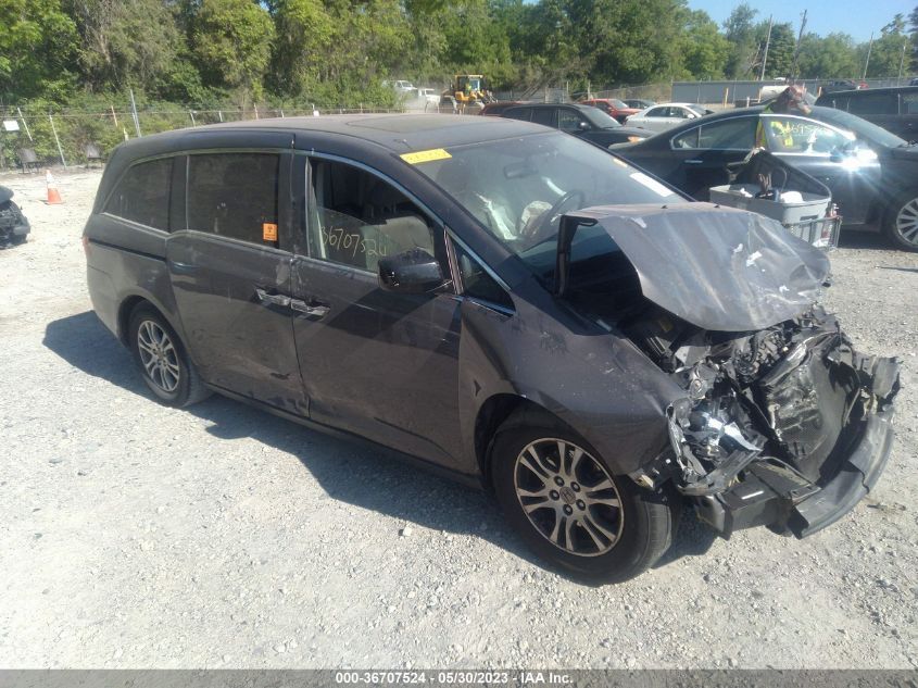 2013 HONDA ODYSSEY EX-L - 5FNRL5H63DB073732