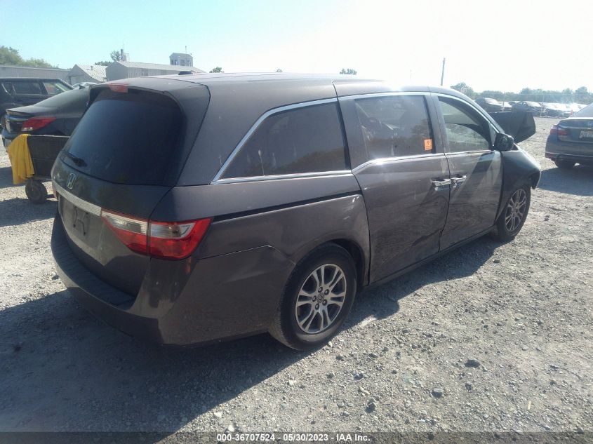 2013 HONDA ODYSSEY EX-L - 5FNRL5H63DB073732