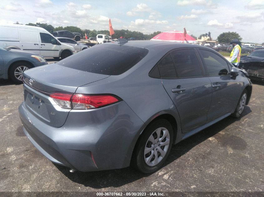 2021 TOYOTA COROLLA LE - JTDEPMAE5MJ123800