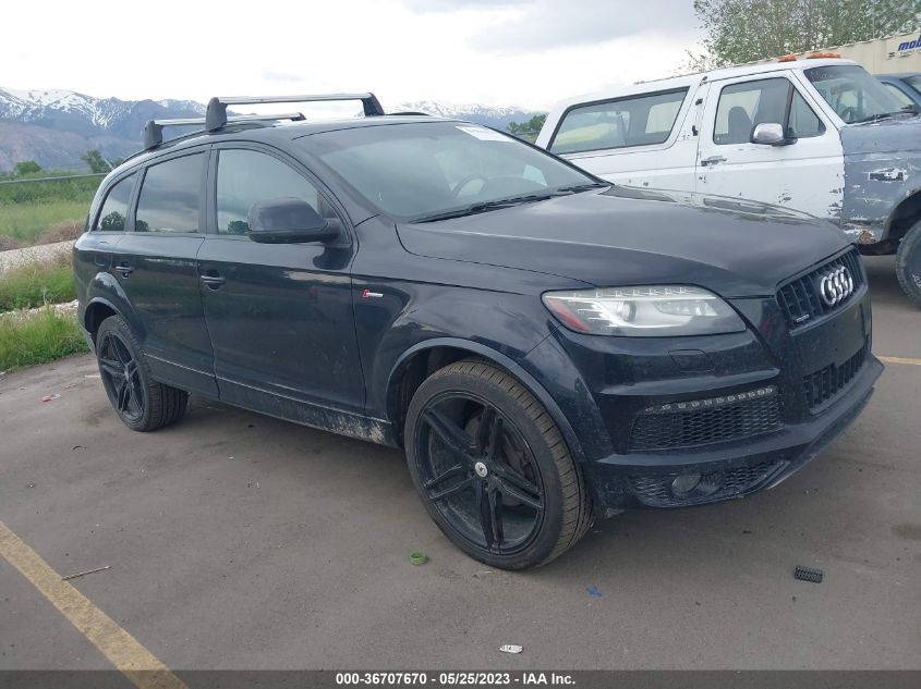 2014 AUDI Q7 3.0T S LINE PRESTIGE - WA1DGAFE9ED018416