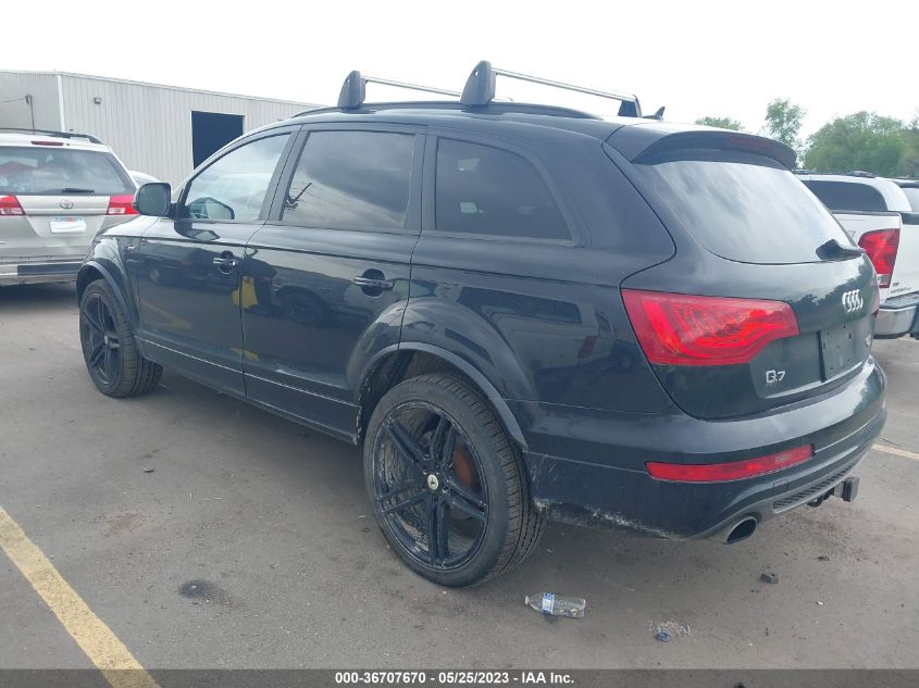 2014 AUDI Q7 3.0T S LINE PRESTIGE - WA1DGAFE9ED018416