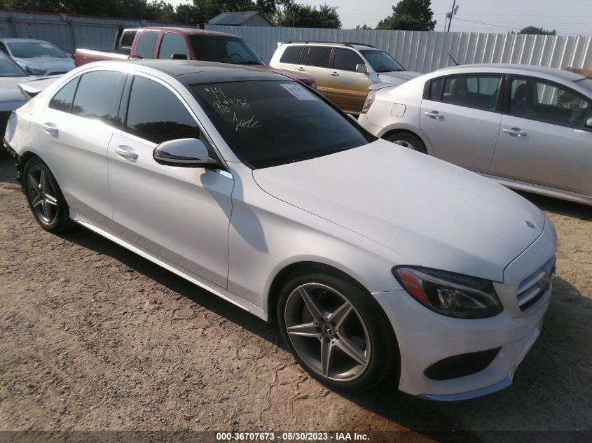 2017 MERCEDES-BENZ C-CLASS C 300 - 55SWF4JB1HU228830