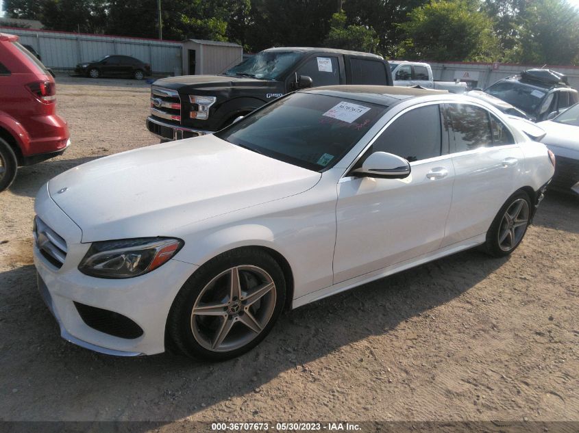 2017 MERCEDES-BENZ C-CLASS C 300 - 55SWF4JB1HU228830