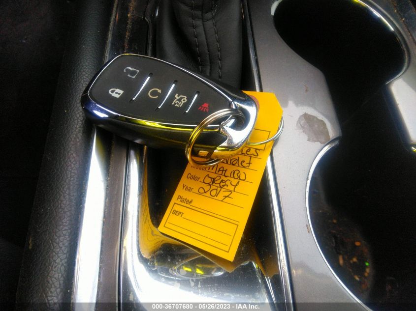 2017 CHEVROLET MALIBU LT - 1G1ZE5ST9HF256958