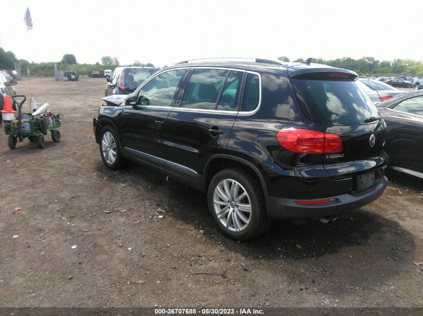 2015 VOLKSWAGEN TIGUAN SEL - WVGAV7AX5FW555876