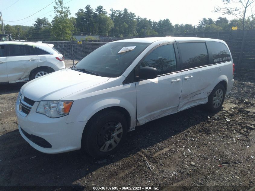 2018 DODGE GRAND CARAVAN SE - 2C4RDGBG9JR350040