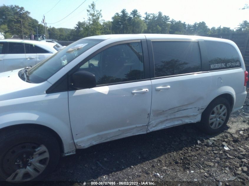 2018 DODGE GRAND CARAVAN SE - 2C4RDGBG9JR350040