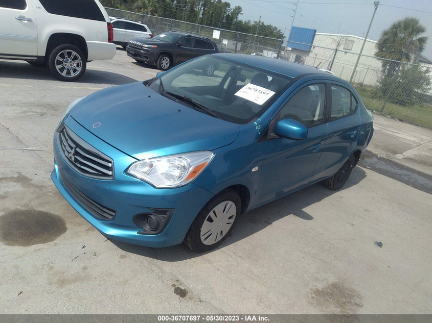 VIN ML32F3FJ7HH003406 2017 MITSUBISHI MIRAGE G4 ES