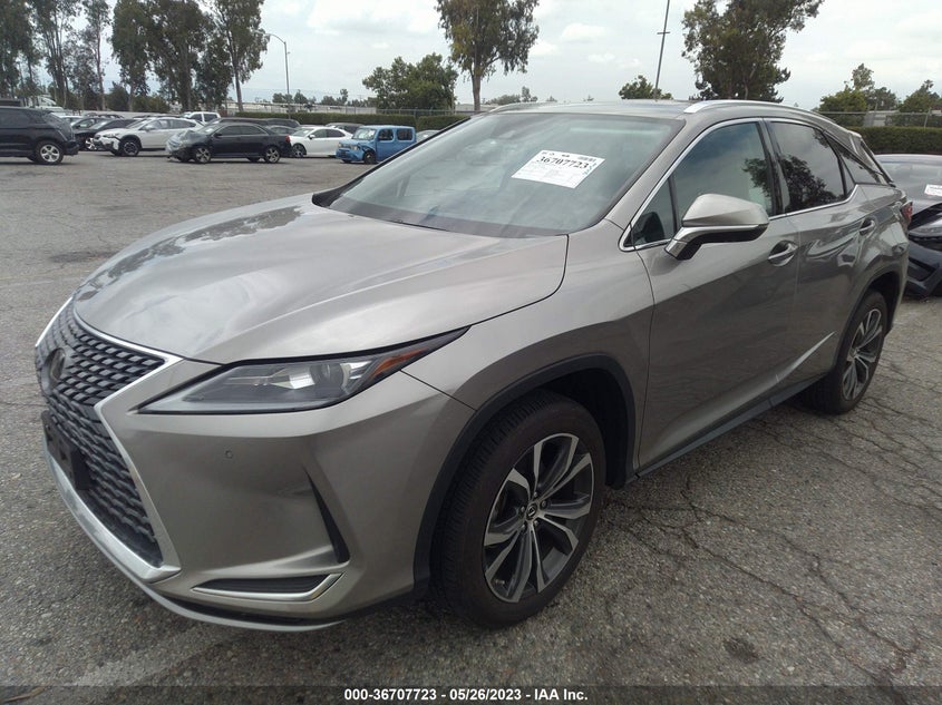 VIN 2T2HZMAAXMC193966 2021 LEXUS RX RX 350
