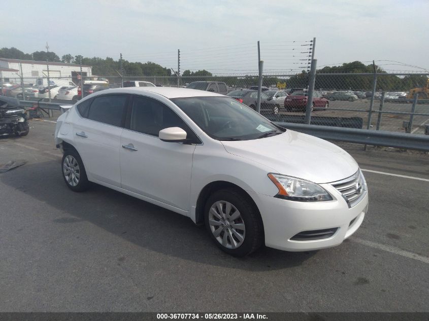 2015 NISSAN SENTRA SV - 3N1AB7AP6FY319651