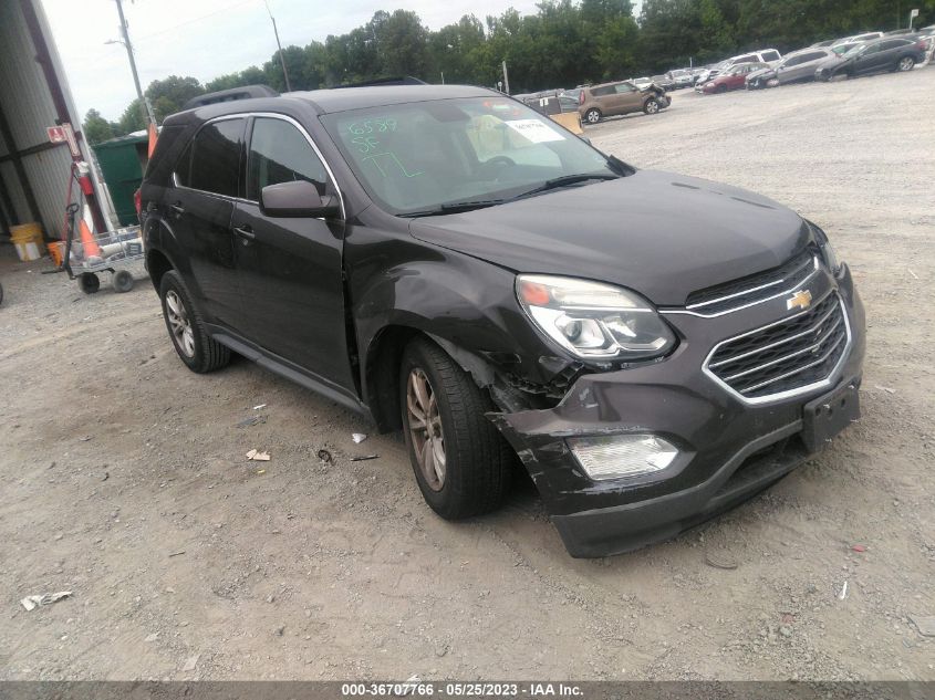 2016 CHEVROLET EQUINOX LT - 2GNFLFEK2G6281581