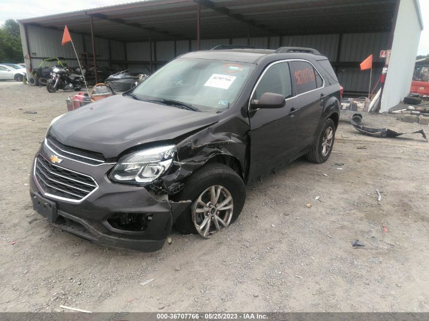2016 CHEVROLET EQUINOX LT - 2GNFLFEK2G6281581