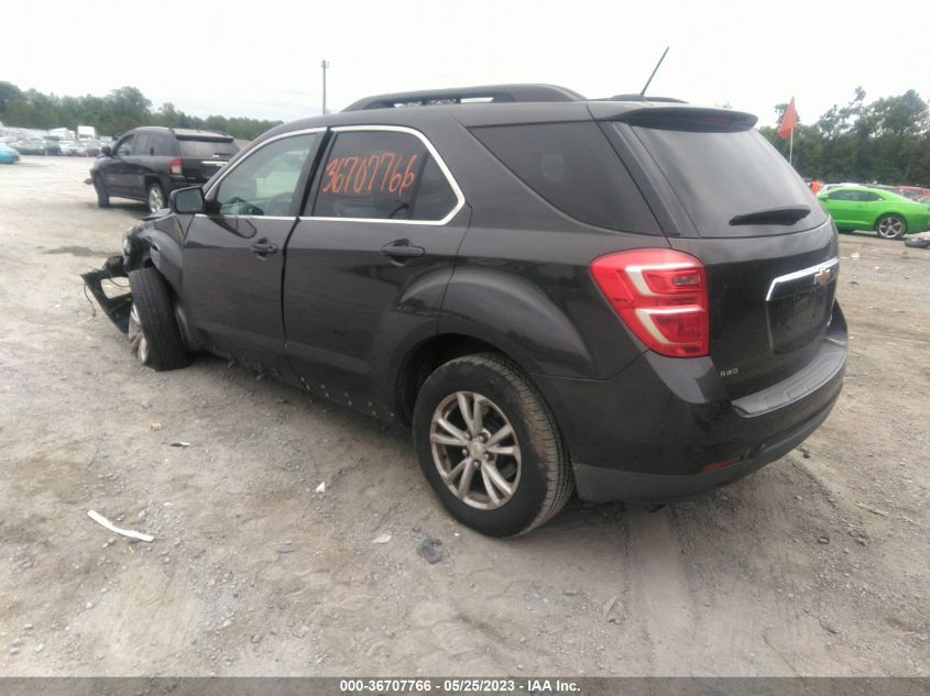 2016 CHEVROLET EQUINOX LT - 2GNFLFEK2G6281581