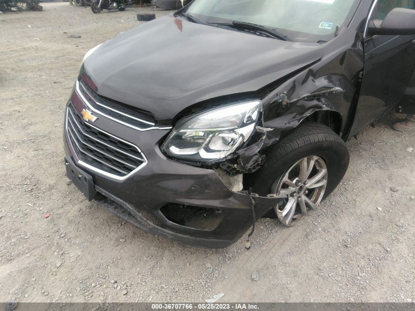 2016 CHEVROLET EQUINOX LT - 2GNFLFEK2G6281581