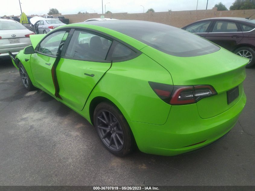2022 TESLA MODEL 3 LONG RANGE - 5YJ3E1EB3NF289544
