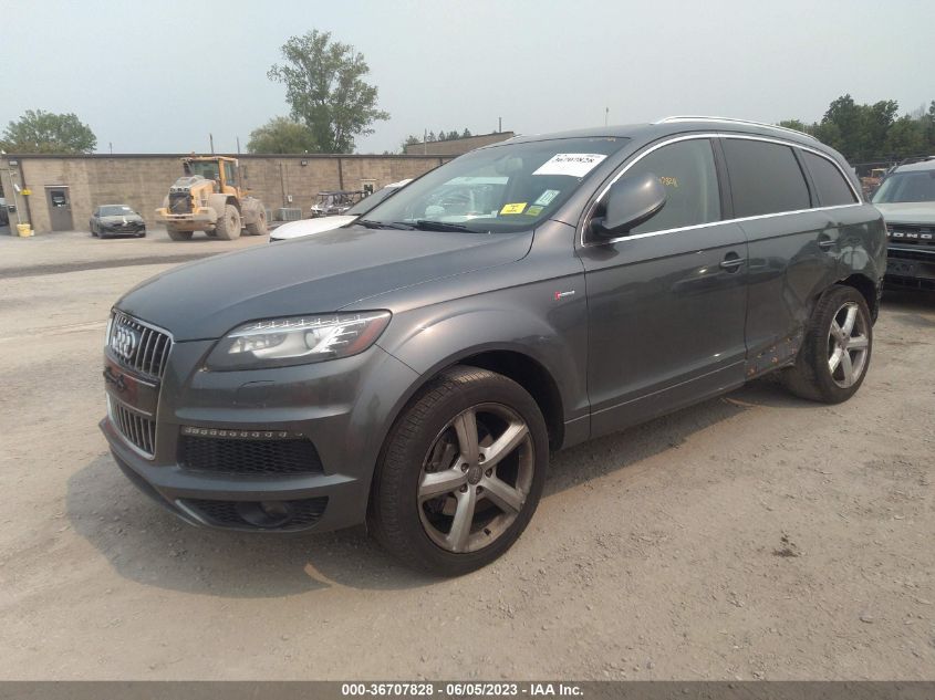 2014 AUDI Q7 3.0T S LINE PRESTIGE - WA1DGAFE1ED001738