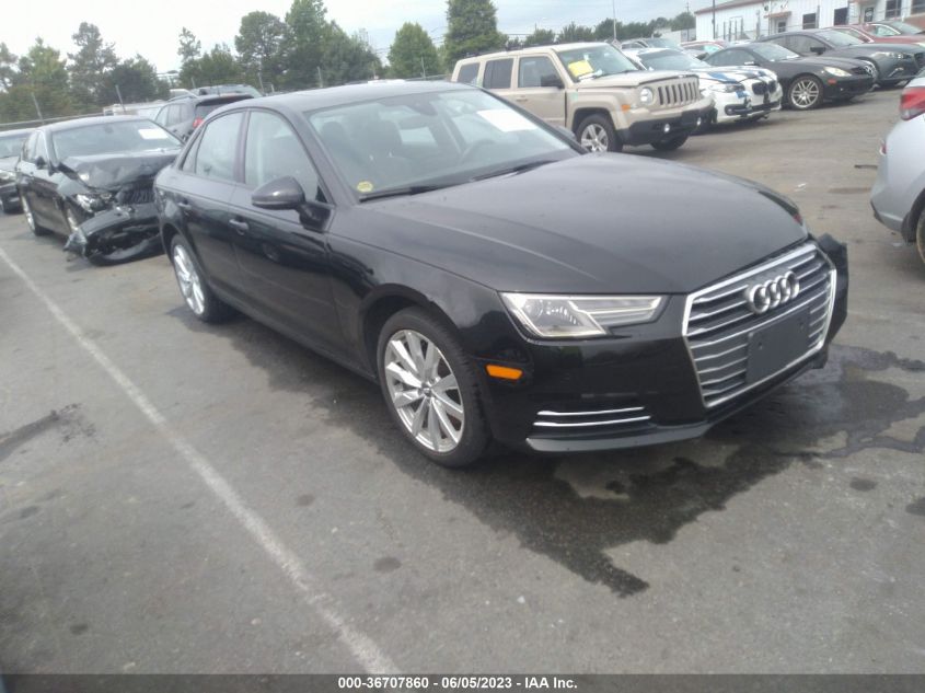 2017 AUDI A4 PREMIUM - WAUGNAF4XHN000972