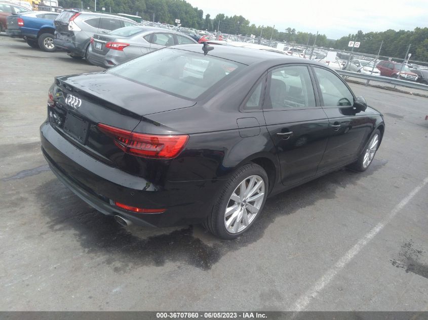 2017 AUDI A4 PREMIUM - WAUGNAF4XHN000972