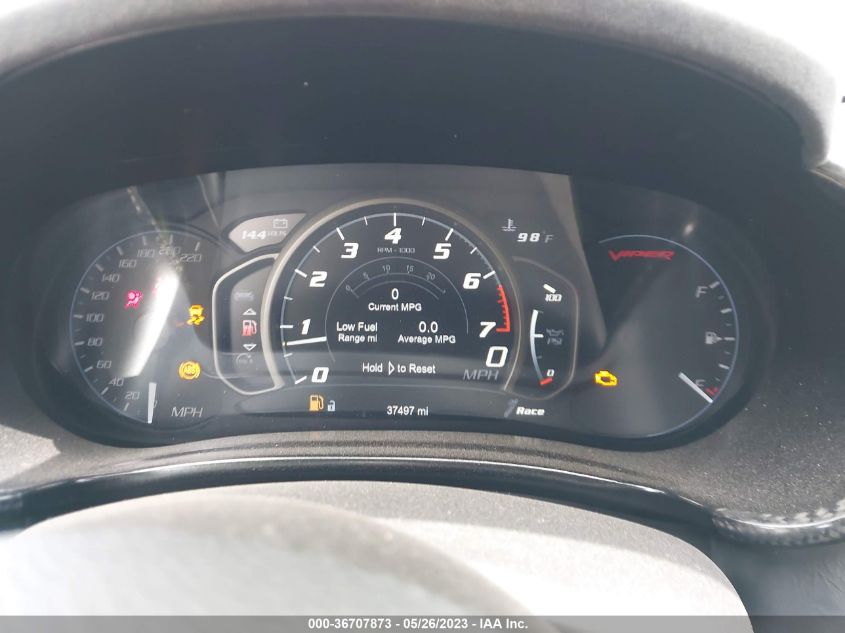 2014 DODGE SRT VIPER GTS - 1C3ADEBZ2EV100021