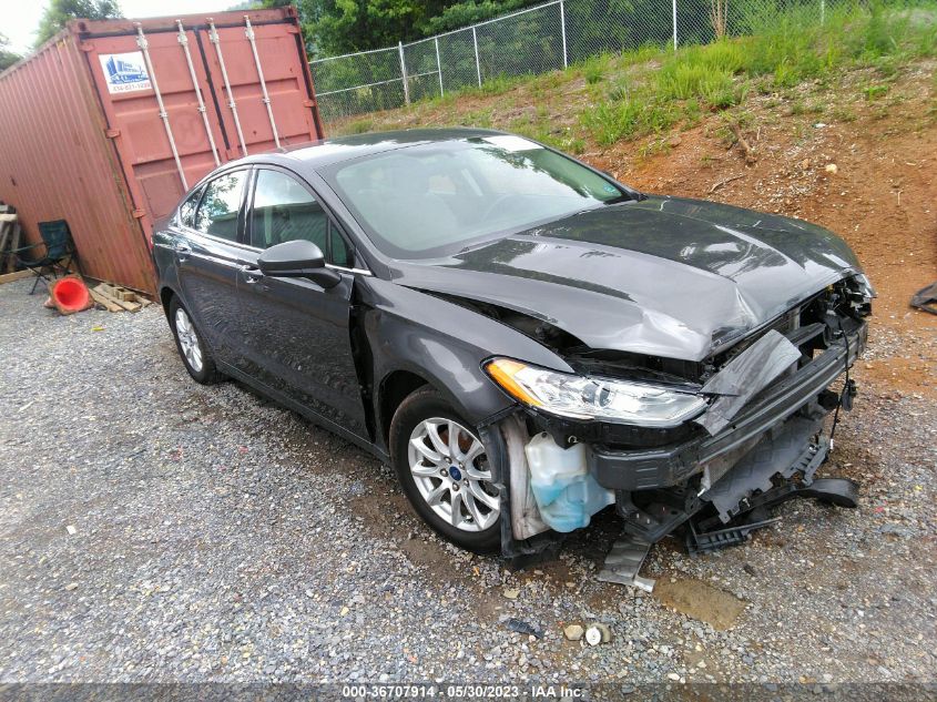 2018 FORD FUSION S - 3FA6P0G72JR245057