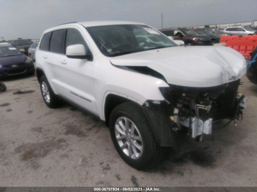 2022 JEEP GRAND CHEROKEE WK LAREDO E - 1C4RJFAG8NC175735