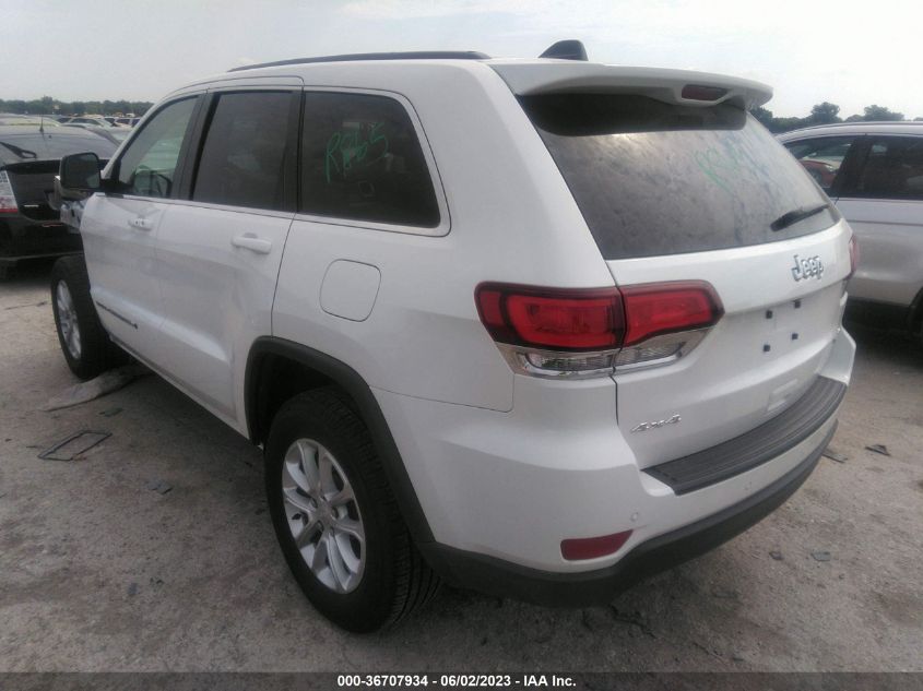 2022 JEEP GRAND CHEROKEE WK LAREDO E - 1C4RJFAG8NC175735
