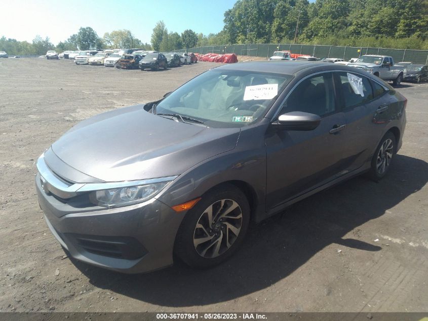 2018 HONDA CIVIC SEDAN EX - 2HGFC2F70JH550640