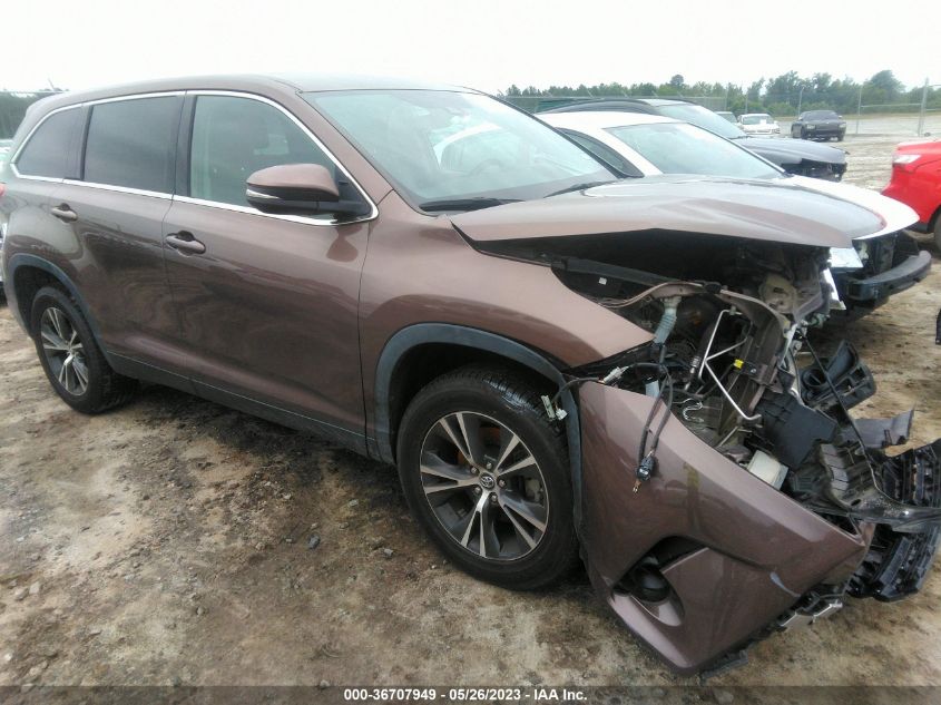 2019 TOYOTA HIGHLANDER LE - 5TDZARFH1KS058348