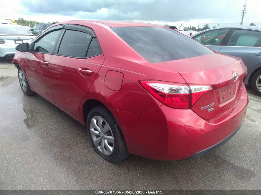 2014 TOYOTA COROLLA L/LE/S/S PLUS/LE PLUS - 5YFBURHE5EP129494