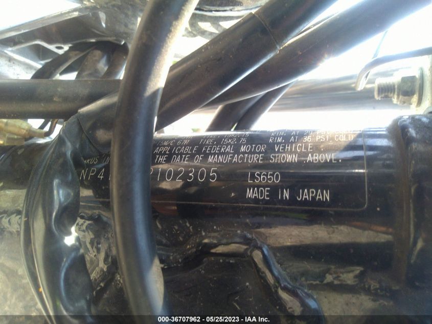 2007 SUZUKI LS650 - JS1NP41A372102305