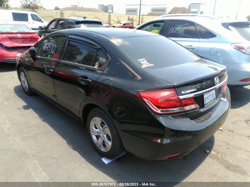 2014 HONDA CIVIC SEDAN LX - 19XFB2F50EE245057