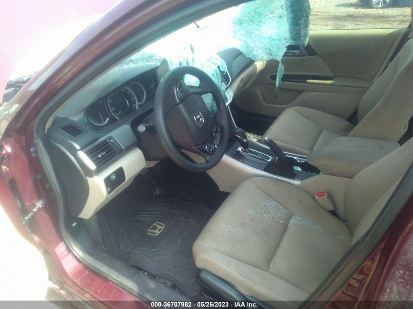 2015 HONDA ACCORD SEDAN LX - 1HGCR2F36FA080988