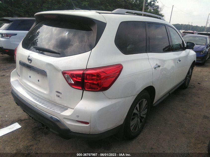 2017 NISSAN PATHFINDER SL - 5N1DR2MM1HC601732