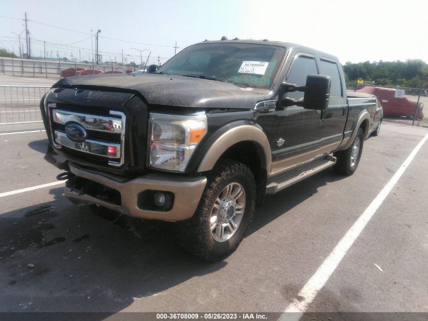 2014 FORD SUPER DUTY F-250 SRW XL/XLT/LARIAT - 1FT7W2BT9EEA01738