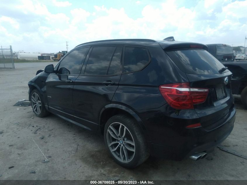 2015 BMW X3 XDRIVE35I - 5UXWX7C52F0K33150