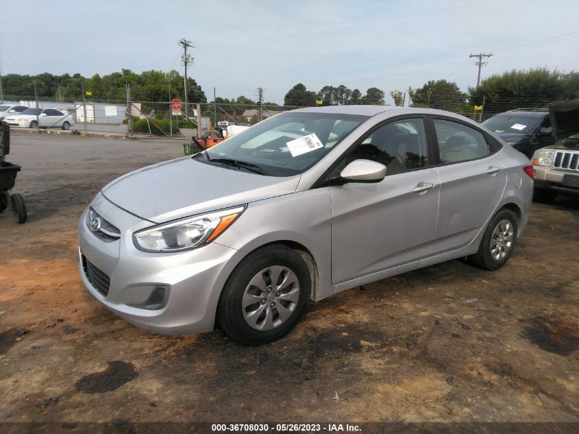 2017 HYUNDAI ACCENT SE - KMHCT4AEXHU224463