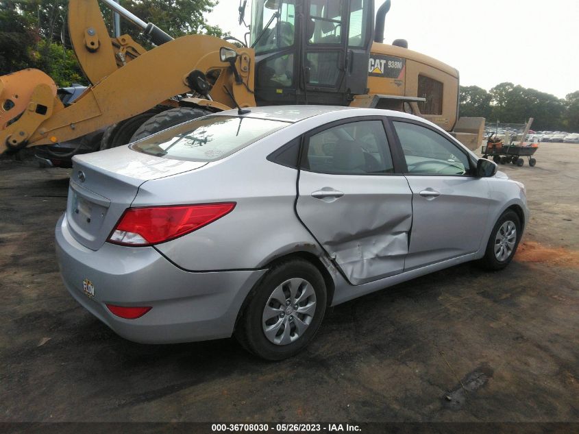 2017 HYUNDAI ACCENT SE - KMHCT4AEXHU224463