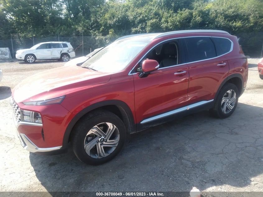 VIN 5NMS3DAJ7NH419260 2022 HYUNDAI SANTA FE SEL