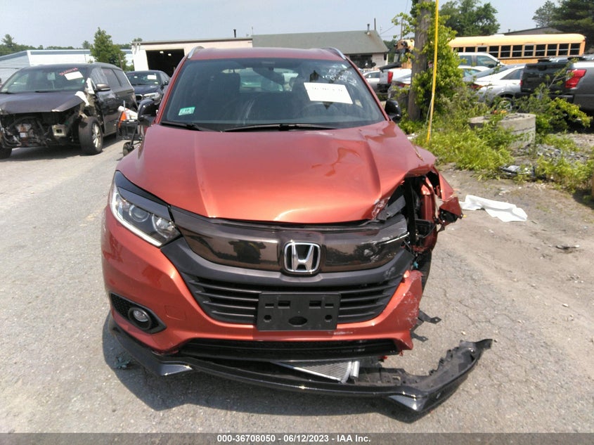 VIN 3CZRU6H10KG701965 2019 HONDA HR-V SPORT