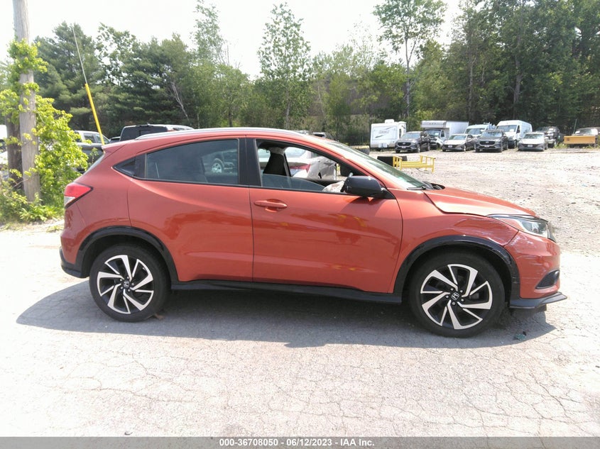 VIN 3CZRU6H10KG701965 2019 HONDA HR-V SPORT