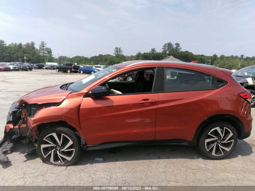 VIN 3CZRU6H10KG701965 2019 HONDA HR-V SPORT