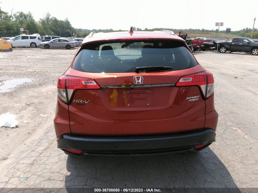 VIN 3CZRU6H10KG701965 2019 HONDA HR-V SPORT