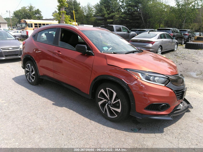 VIN 3CZRU6H10KG701965 2019 HONDA HR-V SPORT